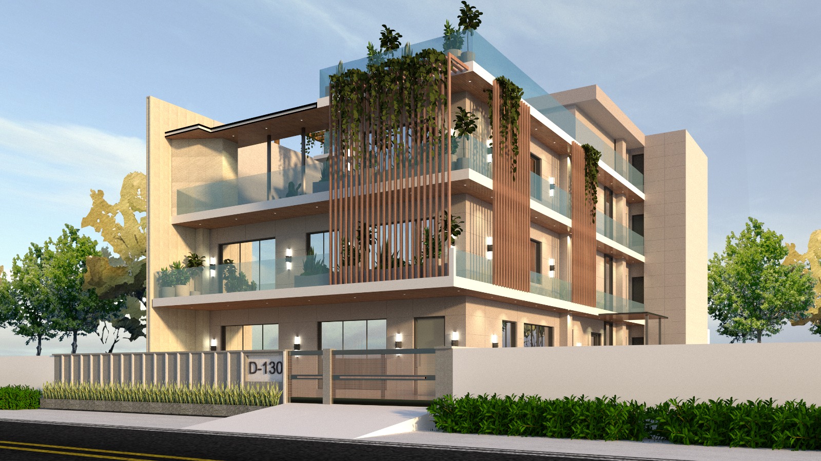 Residential Complex Visualization