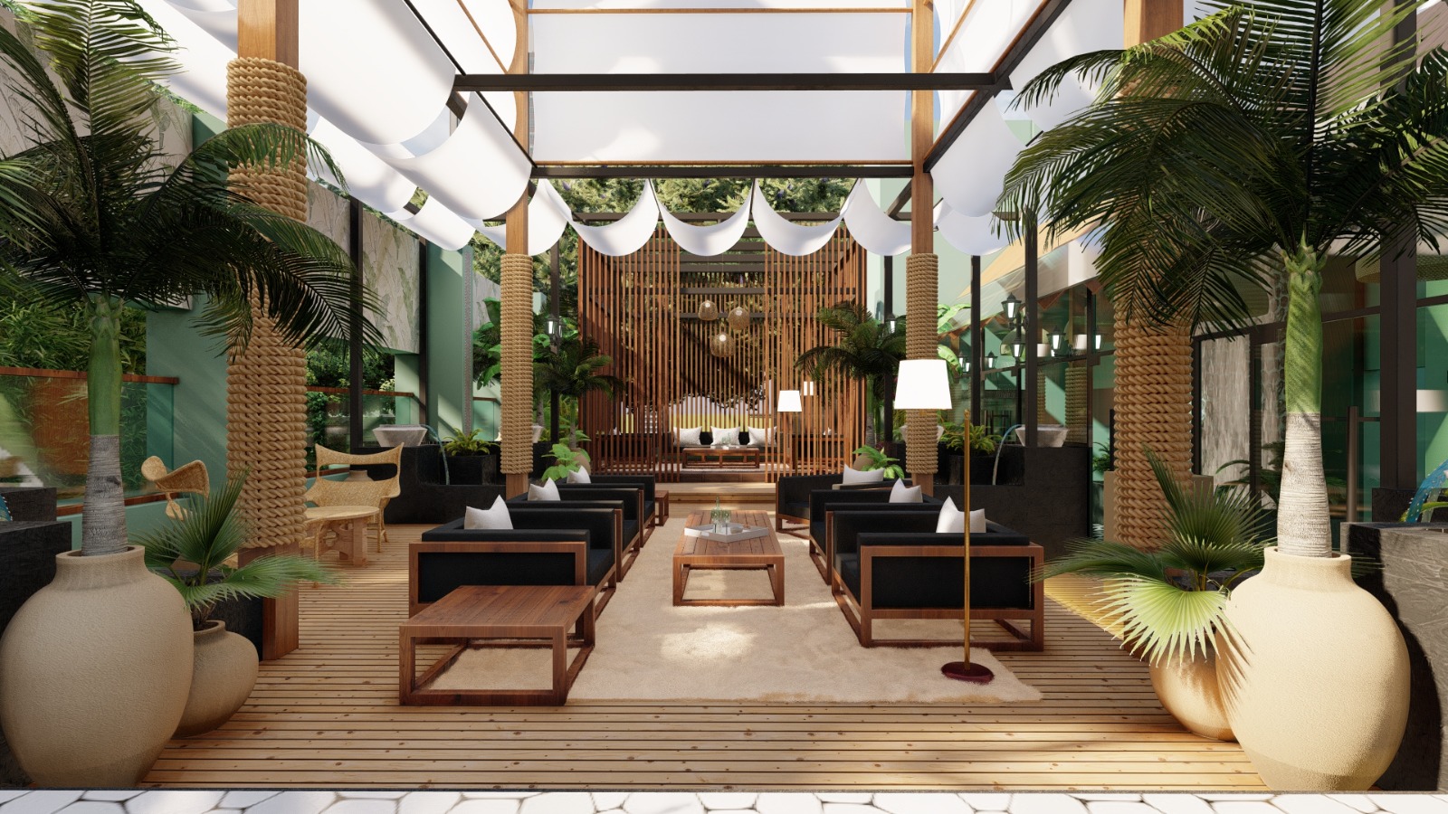Resturant 3D Visualization